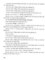 Giáo trình cơ sở CAD/CAM trong thiết kế và chế tạo phần 8 ppsx