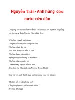 Nguyễn Trãi - Anh hùng cứu nước cứu dân_3 ppt