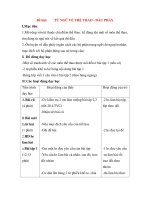 Giáo án Luyện từ và dấu câu lớp 3: Đề bài: TỪ NGỮ VỀ THỂ THAO - DẤU PHẨY pps