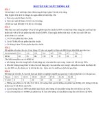 hướng dẫn giải bài tập xác xuất thống kê