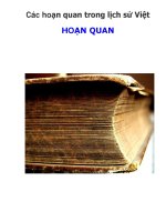 Các hoạn quan trong lịch sử Việt HOẠN QUAN ppsx