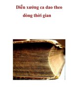 Diễn xướng ca dao theo dòng thời gian doc