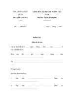 MẪU BIÊN BẢN Kiểm kê tài sản pps