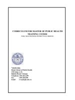 vệ sinh môi trường và sức khỏe cộng đồng - part 1 pptx