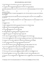 BÀI TẬP KIỂM TRA ANH VĂN SỐ 5 doc