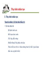 Một số vấn đề về quản lý sinh sản ở bò sữa part 8 pdf