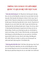 THÔNG TIN CƠ BẢN VỀ LIÊN HIỆP QUỐC VÀ QUAN HỆ VỚI VIỆT NAM_2 ppsx