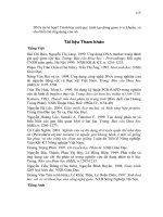 Giáo trình Nucleic Acid part 8 ppsx