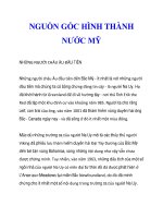 NGUỒN GỐC HÌNH THÀNH NƯỚC MỸ_2 potx