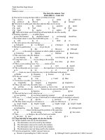 Forty five minute Test – Code: 101 ppt