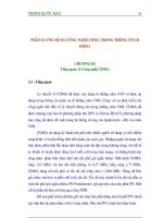 Giáo trình CDMA và thông tin di động - Phần 1 Ứng dụng công nghệ CDMA trong mạng thông tin di động - Chương 3 pot