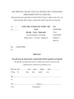 MẪU BIÊN BẢN TẠM GIỮ TANG VẬT, PHƯƠNG TIỆN VI PHẠM HÀNH CHÍNH TRONG LĨNH VỰC pdf