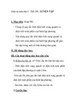 Giáo án toán lớp 5 - Tiết 108: LUYỆN TẬP docx