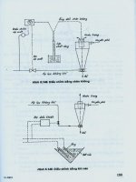 Các quá trình thiết bị trong công nghệ hóa chất và thực phẩm : Phần riêng hệ không đồng nhất, khuấy đập, trộn nghiền, sàng part 8 docx