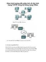 Giáo trình hướng dẫn phân tích về cấu hình mạng TCPIP trong hệ thống mạng VWan p1 pps