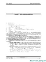 Giáo trình PLC - Chương 5 potx