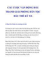 CÁC CUỘC VẬN ĐỘNG ĐẤU TRANH GIẢI PHÓNG DÂN TỘC ĐẦU THẾ KỶ XX_1 docx