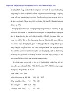 Phân tích ảnh hưởng của dân số tới kinh tế xã hội Việt Nam - 2 potx