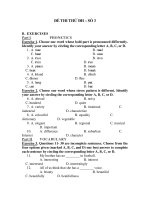 ĐỀ THI THỬ ĐH – SỐ 3 doc