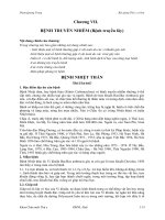 Bài giảng Thú y cơ bản : BỆNH TRUYỀN NHIỄM (Bệnh truyền lây) part 1 pps