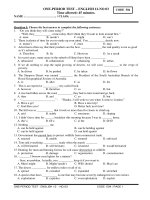 ONE PERIOD TEST ENGLISH 12 NO 03 pot