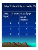 Phương pháp thử mẫu thủy sinh thực vật part 3 potx