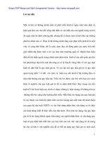 Vận dụng quy luật giá trị vào sản xuất và tiêu thụ hàng hóa ở Việt Nam - 1 pptx