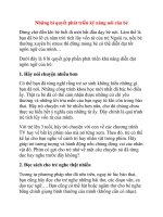 Những bí quyết phát triển kỹ năng nói của bé pdf