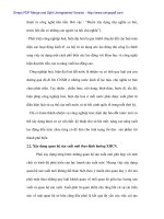 Giải pháp cho các hoạt động kinh tế khi chọn đi lên CNXH ở Việt Nam -4 ppt