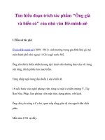 Tìm hiểu đoạn trích tác phẩm 