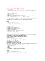 Hướng dẫn học tiếng Hàn Quốc cơ bản - Bài 4 - Bạn đến từ nước nào ppt