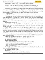 Giáo trình thủy nông - Chương 9 pot