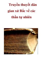Truyền thuyết dân gian xứ Bắc về các thần tự nhiên _2 potx