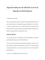 Nguyên tắc chung của việc chẩn đoán và xử trí tác dụng phụ của thuốc kháng lao potx