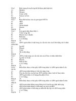 Đề thi và đáp án Sinh học: Sự di truyền qua tế bào chất pps