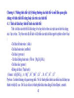 GIÁO TRÌNH TINH THỂ HỌC - CHƯƠNG 4 doc