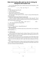 Giáo trình hướng dẫn cách lọc âm từ những hệ thống khí thổi khuếch tán phần 1 docx