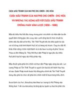 CUỘC ĐẤU TRANH CỦA HAI PHE CHỦ CHIẾN - CHỦ HÒA_6 ppt