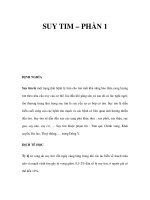 SUY TIM – PHẦN 1 ppsx
