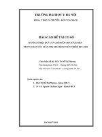 Đánh giá hiệu quả của chế phẩm trà bách niên trong chăm sóc giảm nhẹ cho bệnh nhân nhiễm HIV AIDS