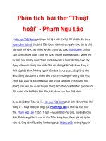 Phân tích bài thơ 