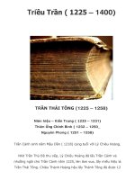 Triều Trần ( 1225 – 1400) doc
