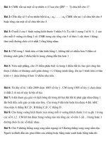 chuyên đề toán đại số 12: đại số sơ cấp ppt