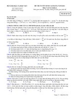 Ðề thi tuyển sinh cao đẳng khối A năm 2011 môn Vật lý - Mã đề 526 ppt