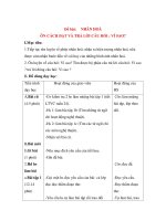 Giáo án Luyện từ và dấu câu lớp 3: Đề bài: NHÂN HOÁ ÔN CÁCH ĐẶT VÀ TRẢ LỜI CÂU HỎI : VÌ SAO? ppsx