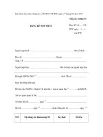 MẪU BẢNG KÊ NỘP THUẾ pot