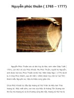 Nguyễn phúc thuần ( 1765 – 1777) ppsx