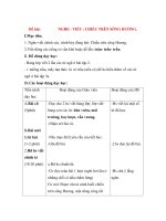 Giáo án Chính Tả lớp 3: Đề bài: NGHE - VIẾT : CHIỀU TRÊN SÔNG HƯƠNG. docx