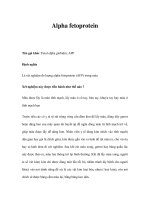 Alpha fetoprotein docx