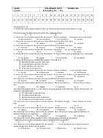 ONE-PERIOD TEST ENGLISH 12NC pptx